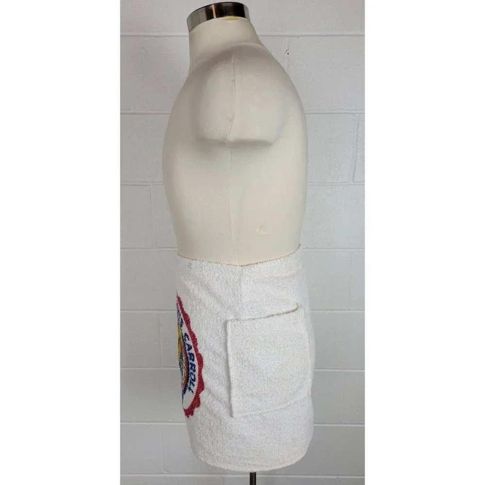 Vtg 1940s 1950s John Carroll University Santa Anita Cotton‎ Terry Towel Wrap M